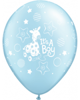 Latexballon It's a Boy blau